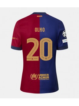 Billige Barcelona Dani Olmo #20 Hjemmedrakt 2024-25 Kortermet